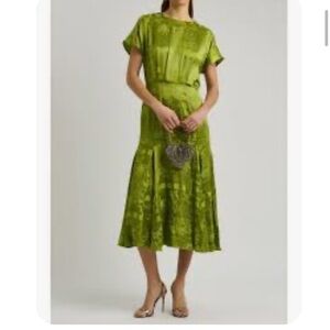 Never Fully Dressed Vibrant Green Maxi Dress